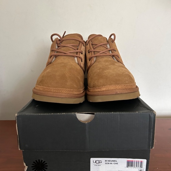 BNWOB Men\'s Ugg Neumel Suede Boot Chestnut Tan Size 11 #3236 main image 15